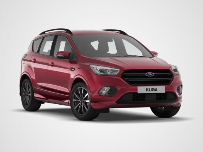 Ford Kuga, 1.5 EcoBoost, barva červená