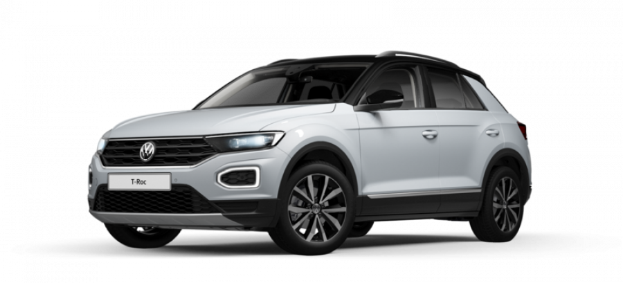 Volkswagen T-Roc, Style 1,5 TSI ACT 7DSG, barva bílá