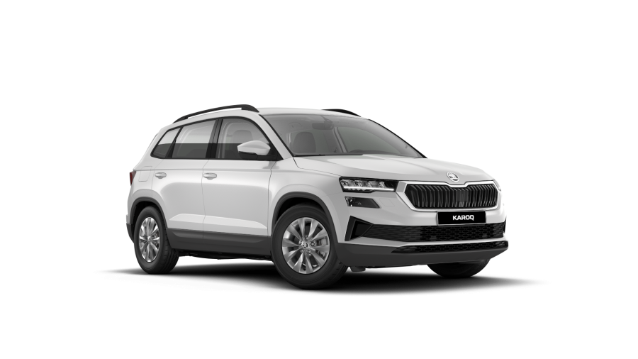 Škoda Karoq, 1,5 TSI 110 kW 6-stup. mech., barva bílá