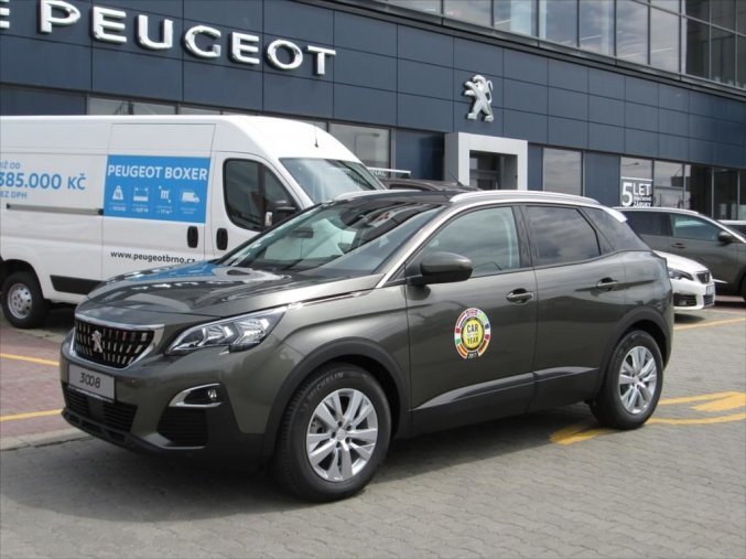 Peugeot 3008, 1.5BlueHDi 130k Active MAN6, barva šedá