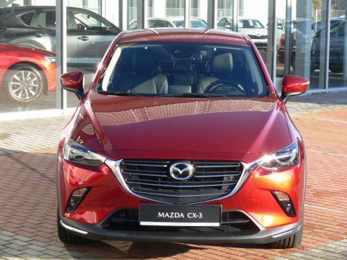 Mazda CX-3, 2.0 Skyactiv G121 + NAVI, barva červená