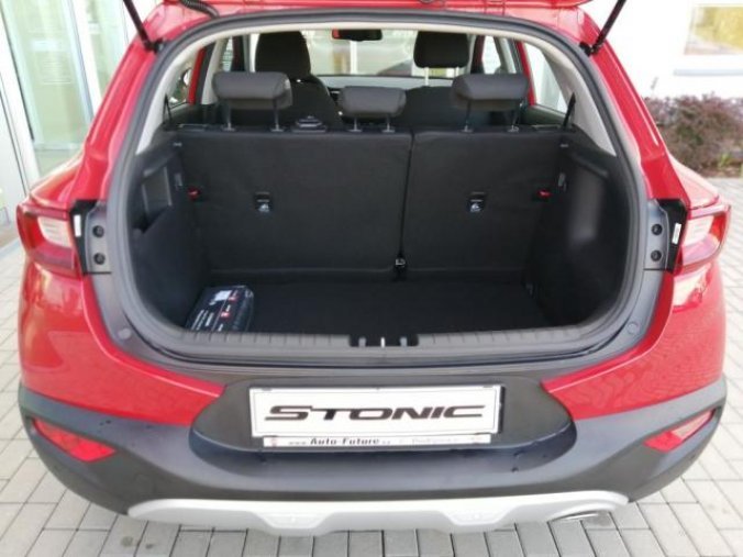 Kia Stonic, 1,25 CVVT Exclusive, barva červená