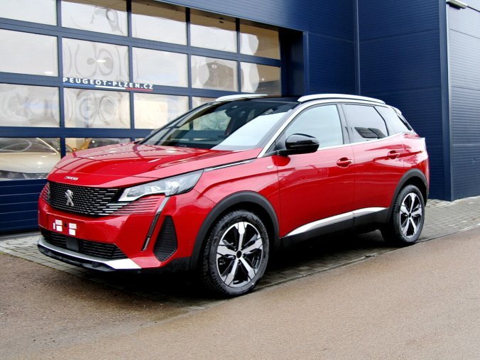 Peugeot 3008, GT 1.5 BlueHDI 130 EAT8, barva červená