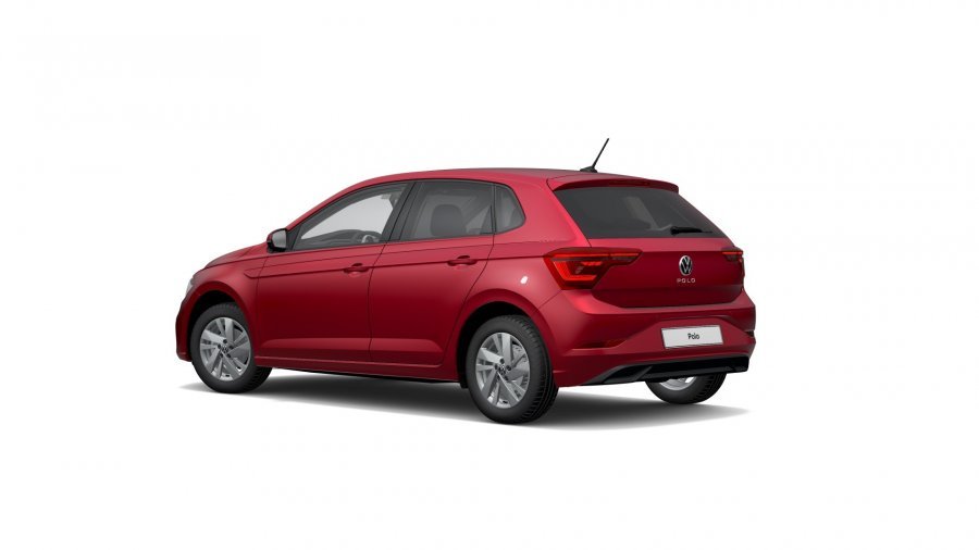 Volkswagen Polo, Polo Style 1,0 TSI 7DSG, barva červená