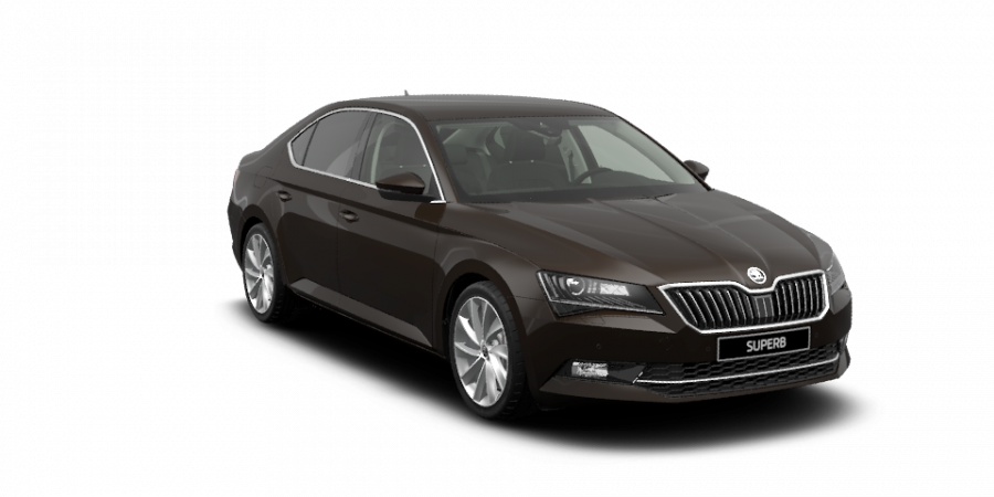 Škoda Superb, 2,0 TDI 110 kW 7-stup. automat., barva hnědá