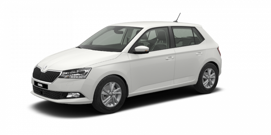 Škoda Fabia, 1,0 TSI 70 kW 5-stup. mech., barva bílá