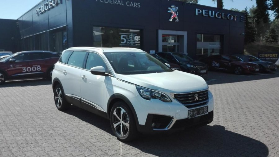 Peugeot 5008, ALLURE 1.5 BlueHDi 130k MAN6, barva bílá