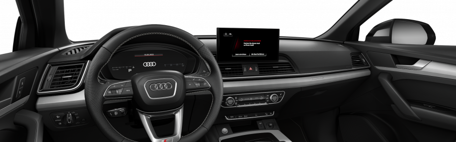 Audi Q5, Q5 S line 40 TDI 150kW quattro, barva černá