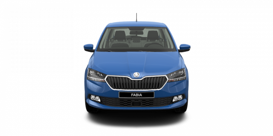 Škoda Fabia, 1,0 TSI 70 kW 5-stup. mech., barva modrá