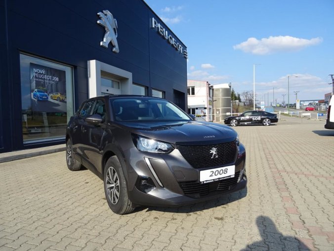 Peugeot 2008, ACTIVE 1.2 PureTech 100k MAN6, barva šedá