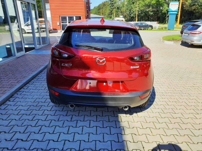 Mazda CX-3, Skyactiv-G, barva červená