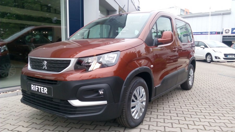 Peugeot Rifter, ACTIVE 1.2 PureTech 110 MAN6, barva oranžová