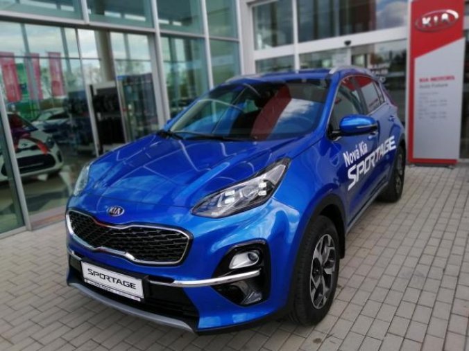 Kia Sportage, NEW 1,6 GDi TOP, barva modrá