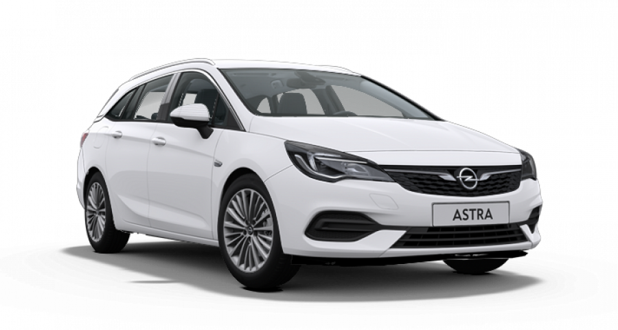 Opel Astra, Sports Tourer Elegance 1.2 SHT, barva bílá