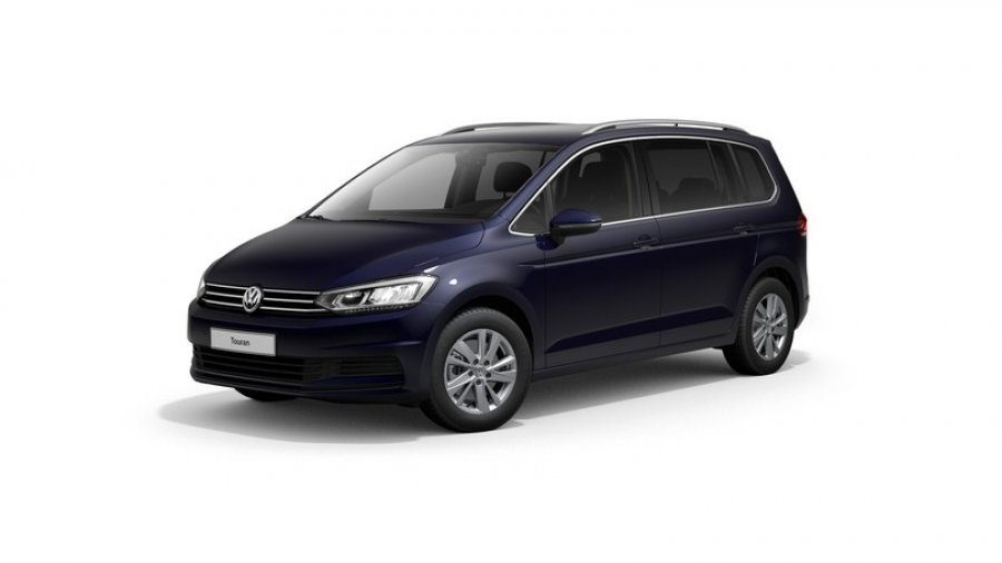 Volkswagen Touran, ME 1,5 TSI EVO 6G, barva modrá