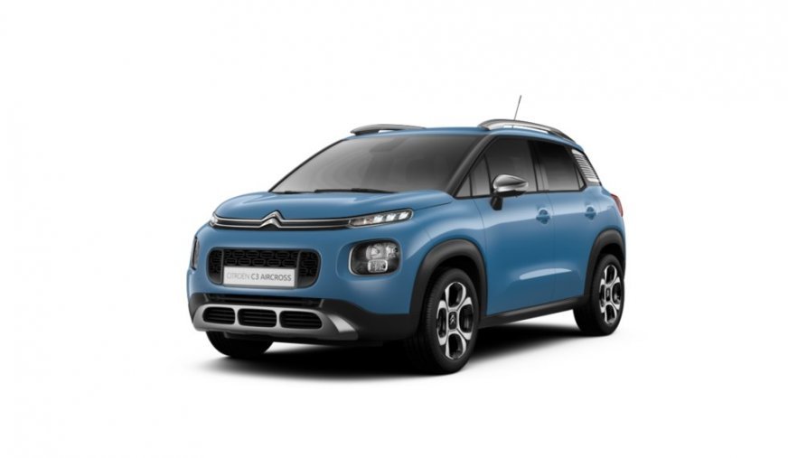 Citroën C3 Aircross, 1.2 PureTech 110, barva modrá