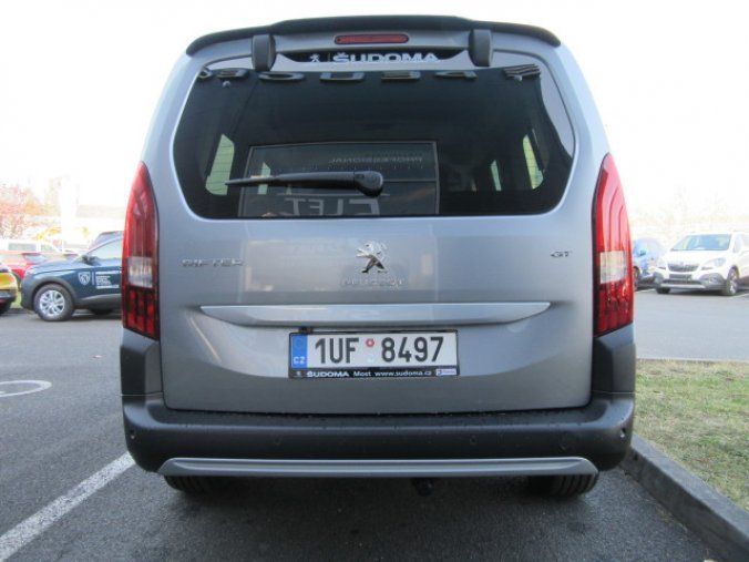 Peugeot Rifter, LONG GT 1.5 BlueHDi 130k MAN6, barva stříbrná