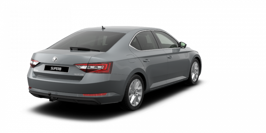 Škoda Superb, 2,0 TDI 110 kW 6-stup. mech., barva šedá