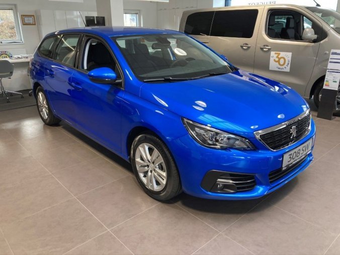 Peugeot 308, SW ACTIVE PACK 1.5HDi 130, barva modrá