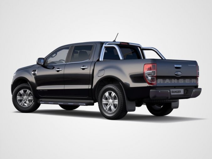 Ford Ranger, RANGER D/CAB, LIMITED, 2.0 ECOBLUE 213 K, 6ST MAN, barva černá