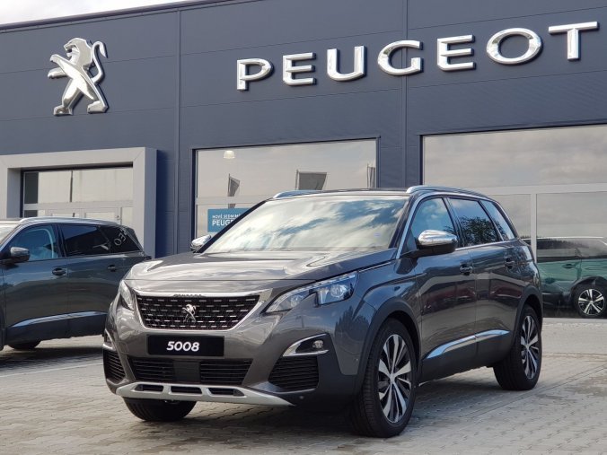 Peugeot 5008, GT 2.0 BlueHDi 180 S&S EAT8, barva šedá