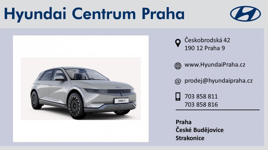 Hyundai Ioniq, IONIQ 5 225 kW (elektřina) Stálý redukční převod 4x4, barva šedá