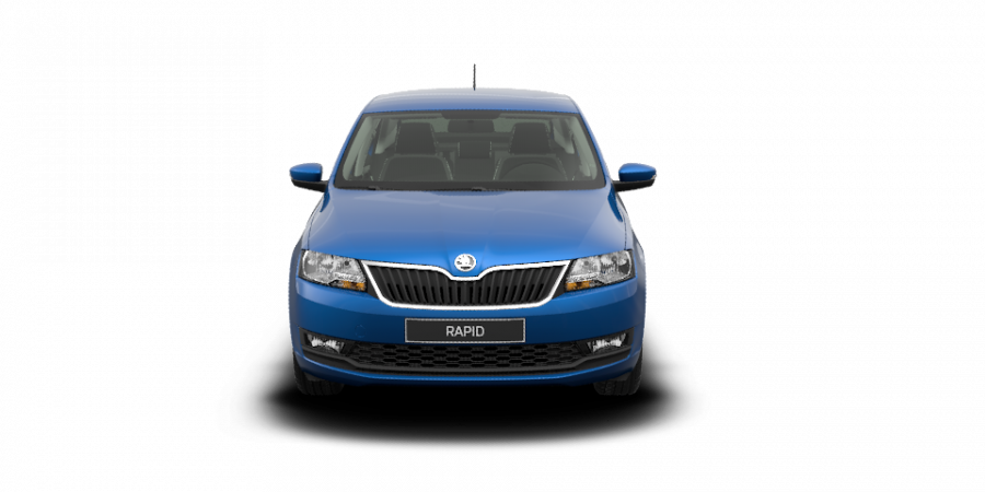 Škoda Rapid, 1,0 TSI 81 kW 6-stup. mech., barva modrá