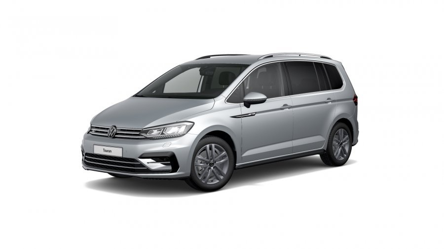 Volkswagen Touran, Touran HL R-Line 2,0 TDI 7DSG EVO, barva stříbrná