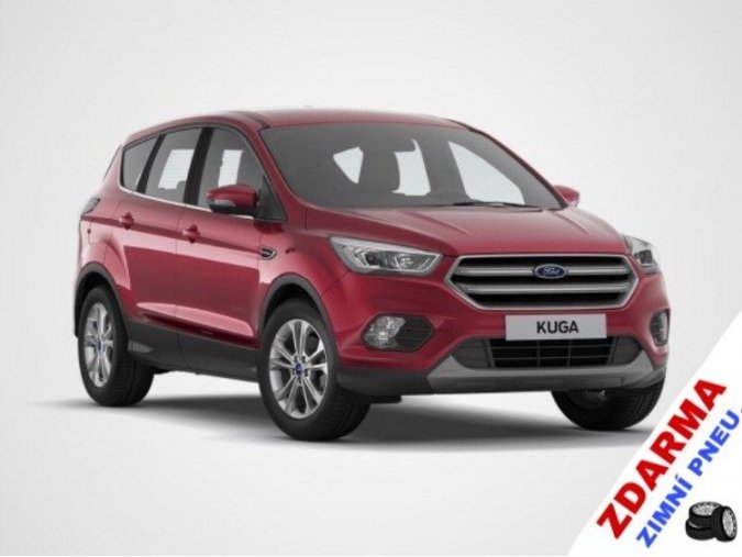 Ford Kuga, Titanium Plus, 5dveřová, 1.5 EcoBoost 110 kW/150 k, 6st. manuální, barva červená