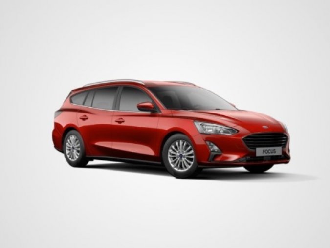 Ford Focus, 1.5 EcoBoost, barva červená