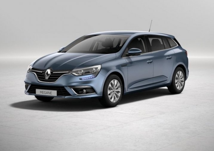 Renault Megane Grandtour, Limited Plus TCe 115 GPF, barva modrá