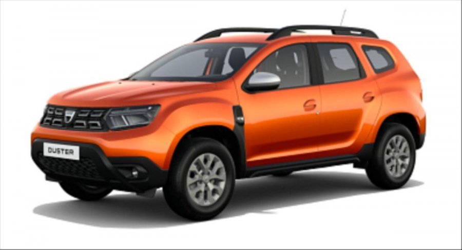 Dacia Duster, TCE 130 4x2 LIMITED  Comfort, barva oranžová