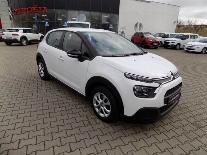 Citroën C3, Citroën C3 FEEL 1.2 PT 83k, barva bílá