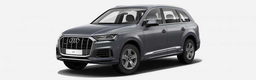 Audi Q7, Q7 50 TDI quattro, barva šedá