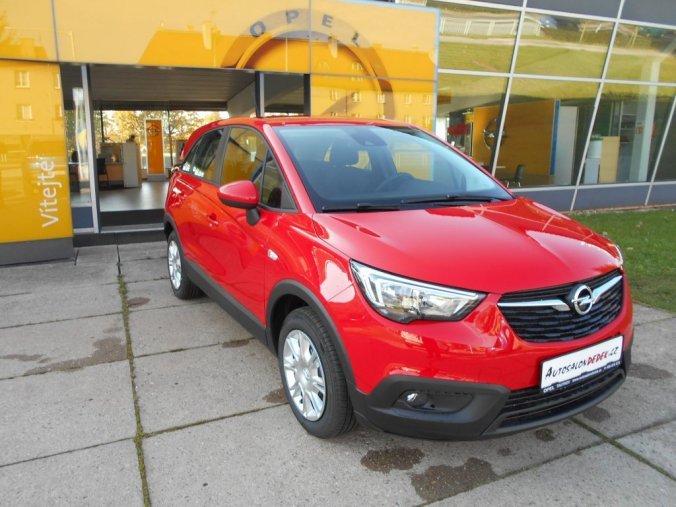 Opel Crossland X, SMILE 1,2 60kW, barva červená