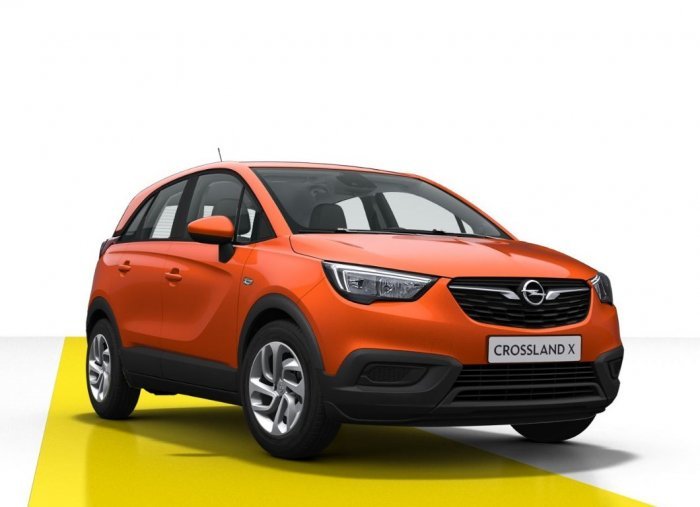 Opel Crossland X, 1,2 81kW/110k MT6 SMILE, barva oranžová