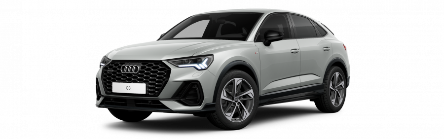 Audi Q3 Sportback, Q3 SB S line 40 TFSI 140 kW q, barva stříbrná