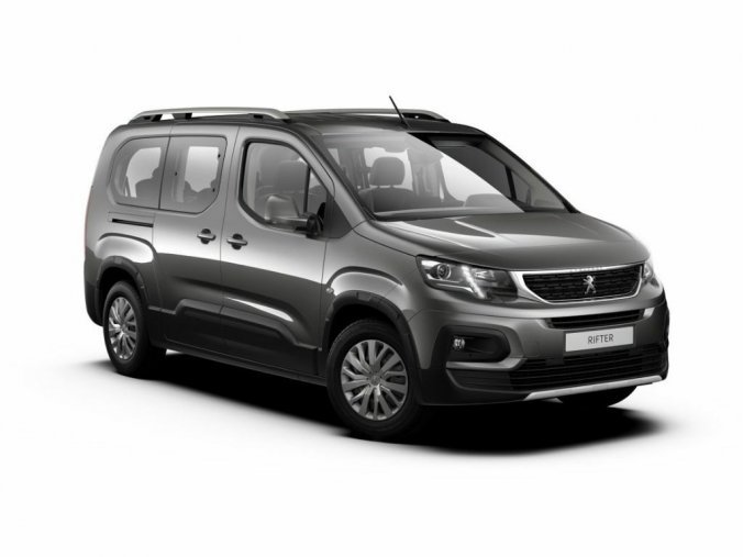 Peugeot Rifter, Long Allure 1.5 130k MAN6, barva šedá