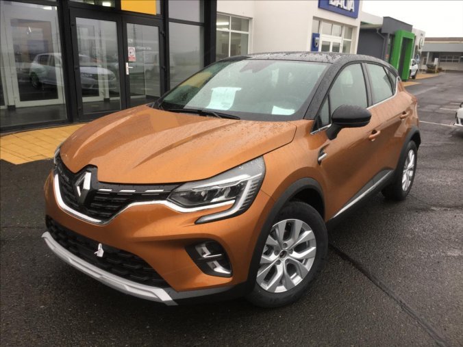 Renault Captur, 1,0 TCe 90  Intens, barva oranžová