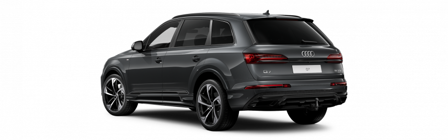 Audi Q7, Q7 S line 55 TFSI quattro, barva šedá