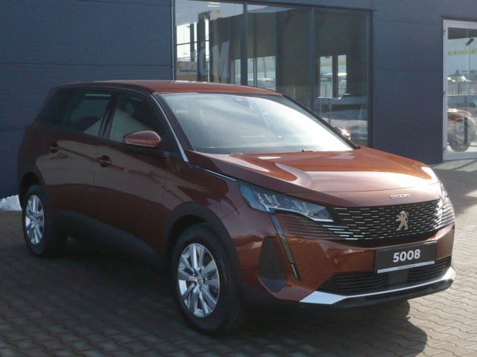 Peugeot 5008, ACTIVE PACK 1,2PureTech 130k MAN6 + VÝHŘEV, barva oranžová