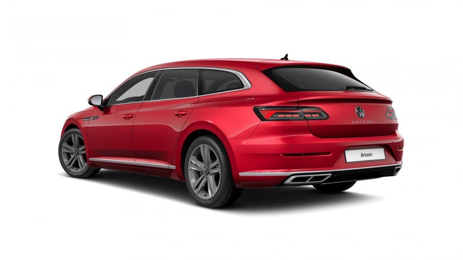 Volkswagen Arteon Shooting Brake, Arteon SB R-Line 2,0 TDI 7DSG, barva červená