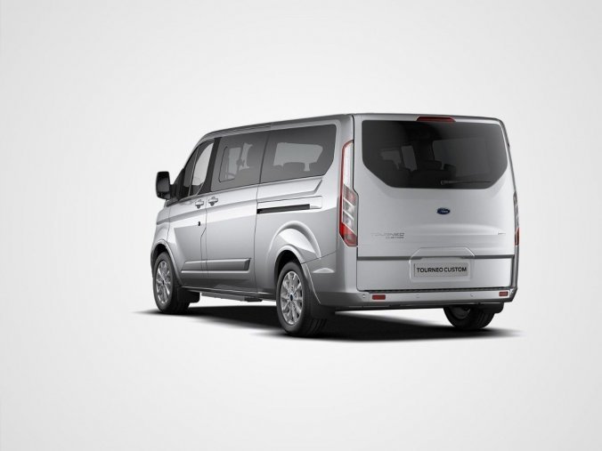 Ford Tourneo Custom, MPV,  L2 TITANIUM X MHEV 2,0 EcoBlue (mHEV) 136 kW / 185 k, barva stříbrná