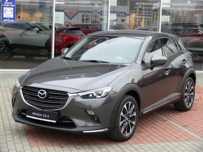 Mazda CX-3, 2.0 Skyactiv G121 + NAVI, barva šedá