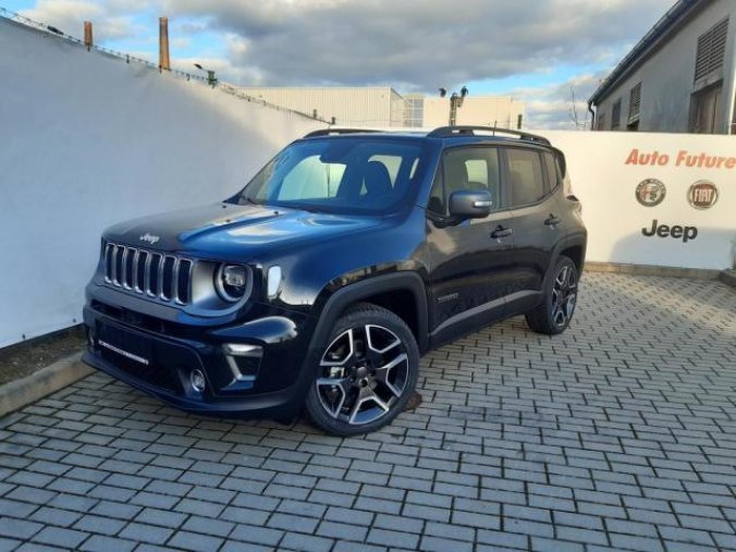 Jeep Renegade, 1.3 150PS Limited AUTOMAT 4x2, barva černá