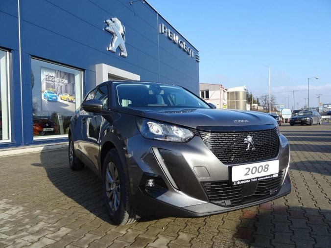 Peugeot 2008, ACTIVE 1.2 PureTech 130k MAN6, barva šedá