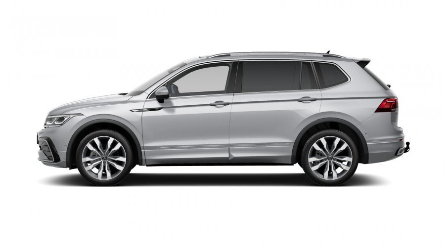 Volkswagen Tiguan Allspace, Allspace R-Line 2,0 TDI 147 kW 4M 7DSG, barva stříbrná