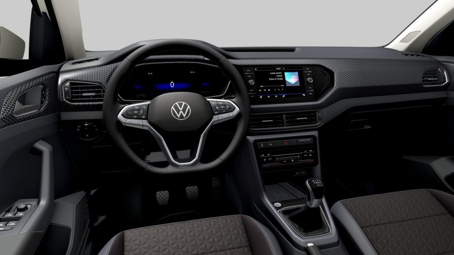 Volkswagen T-Cross, T-Cross Style 1,0 TSI 81 kW 6G, barva šedá