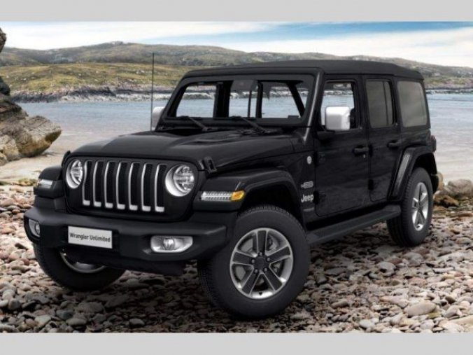 Jeep Wrangler, 2.0T GME Sahara 8ATX, barva černá