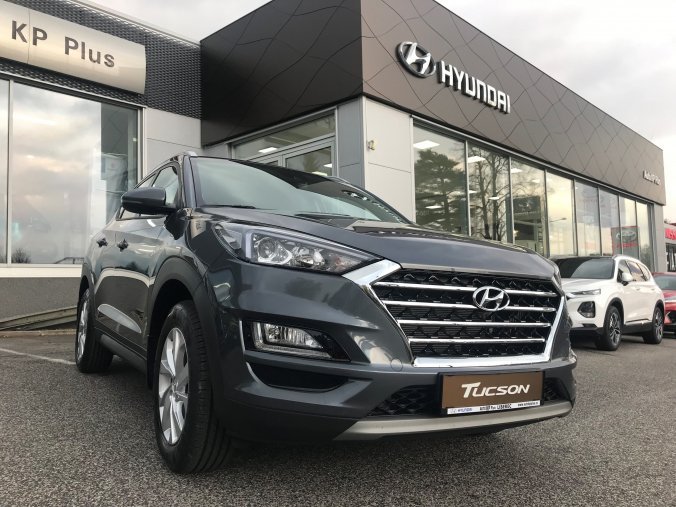 Hyundai Tucson, 1,6 T-GDi 130 kW (95 NAT) 6 st. man 4×4, barva šedá